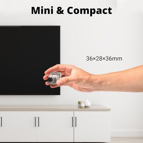 كاميرا Yunseity Mini CCTV ، كاميرا أمان سلكية للأشعة تحت الحمراء ، CMOS Digital Camera For Home Office Warehouse Factory Supermarket (تنسيق PAL (المسمى وشحن)) in Kuwait