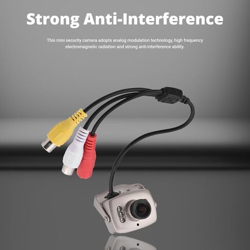 كاميرا Yunseity Mini CCTV ، كاميرا أمان سلكية للأشعة تحت الحمراء ، CMOS Digital Camera For Home Office Warehouse Factory Supermarket (تنسيق PAL (المسمى وشحن)) in Kuwait