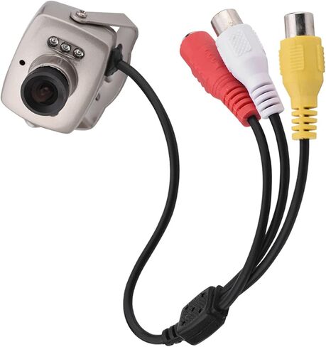 كاميرا Yunseity Mini CCTV ، كاميرا أمان سلكية للأشعة تحت الحمراء ، CMOS Digital Camera For Home Office Warehouse Factory Supermarket (تنسيق PAL (المسمى وشحن)) in Kuwait