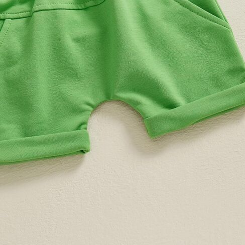 Amiblvowa Toddler Baby Boy Golf Outfit Golf Cart Hole Shirt Stirts Summor in Kuwait