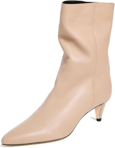 Women's Lysander Taupe Lamb Nappa Leather Boots in Saudi Arabia