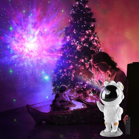 Astronaut Star Projector, Spaceman Nebula Galaxy Night Light Starry Sky Projector for Kids, Room,Festival,Dating in Saudi Arabia