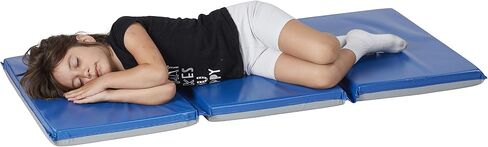 ECR4KIDS Premium Fileling Rest ، 3 مقاطع ، 1 بوصة ، وسادة النوم ، الأزرق/الرمادي ، 5 عبوات in Saudi Arabia