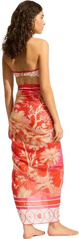 Seafolly womens Oversize Printed Multi Wear Sarong Pareo Cover Up in Kuwait