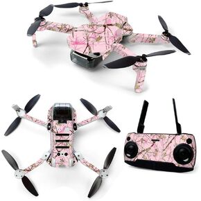 MightySkins Skin for DJI Mavic Mini Portable Drone Quadcopter - Conceal Pink | Protective, Durable, and Unique Vinyl Decal wrap cover | Easy To Apply, Remove, and Change Styles | Made in the USA (DJMAVMIN-Conceal Pink)