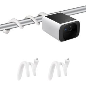 2Pack Flexible Twist Mount Compatible with eufy SoloCam S220/C210, eufyCam 2C/2C Pro, 3/S330, 3C/S300, Weatherproof Strong and Sturdy Security Camera Mount for Indoor and Outdoor Cameras - White