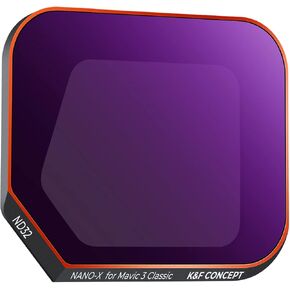 K&F Concept Mavic 3 Classic ND32 (5 Stop) Filter ، 28 Filter Classe Censity متعددة المغلفة متوافق مع DJI Mavic 3 Classic Drone in Kuwait