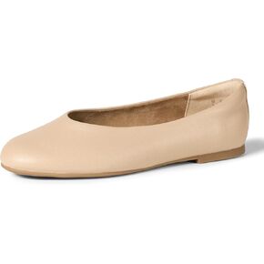 Amazon Essentials Women's High Vamp Ballet Flats