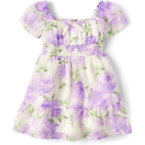The Children's Place Baby Girls' and Toddler Short Sleeve Dressy Dresses in Kuwait
