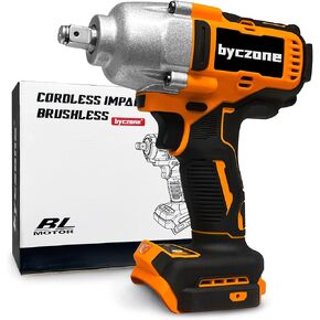 Cordless Impact Wrench for Dewalt 20V Battery, 1/2 inch 590FT-LBS(800N.m) High Torque Impact Gun, Brushless Power Impact Driver with 3-Mode Speed, LED Work Light (Battery NOT included)