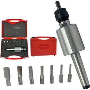 Assorts MT-2 Shank Rotary Broach With ER 16 Adaptor 7 HEX Punch