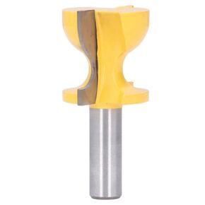 Window Sill Edge Bit, Window Sill Router Bit Stool Molding Router Trimming Corner Rounding Edge Forming Woodworking Milling Cutter with 1/2in Round Shank