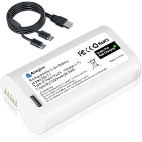 WBAT1 Battery Cam Pro Upgraded 7000mAh Removable Battery Pack Replacement for Wyze Cam Pro 2K Camera with Type-C Direct Charging Port (1-Pack)