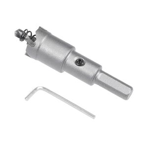 Carbide Hole Saw, 0.8 Inch/21.5mm Diameter, Metal Steel Hole Cutters Drill Bits - (Applications: for Metal Wood), 1-Pieces