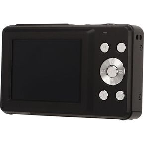 Digital Cameram, Compact Digital Camera, Small Digital Camera, HD 1080P 16X Zoom Auto Light Sensitive 700MAh Battery, for Boys Girls Kids (Black)