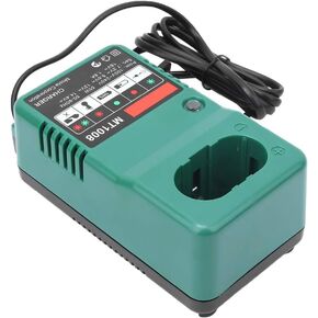 Fafeicy Battery Charger, MT1008 Universal Electric Drill Battery Charger Universal Charger Power Tool Battery Charger 7.2/9.6/12/14.4/18V (US Plug 110-240V)