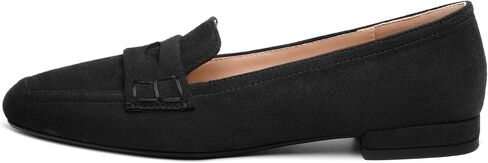MODENCOCO Women's Loafers Comfortable Square Toe Flats Soft Women's Loafers & Slip-ons Fashion Dress Shoes for Work Dating Casual in Saudi Arabia
