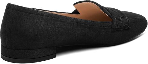 MODENCOCO Women's Loafers Comfortable Square Toe Flats Soft Women's Loafers & Slip-ons Fashion Dress Shoes for Work Dating Casual in Saudi Arabia