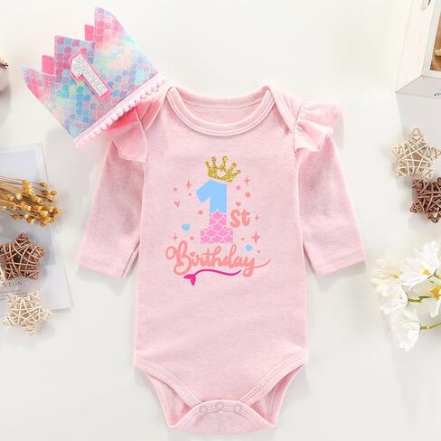 أول عيد ميلاد الزي الفتيات حورية البحر نمط سعيد الطفل in Kuwait