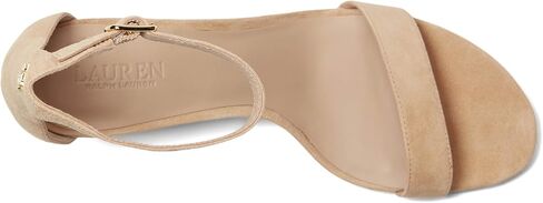 Lauren Ralph Lauren Women's Allie Mid-Heel Suede Sandals Heeled in Saudi Arabia