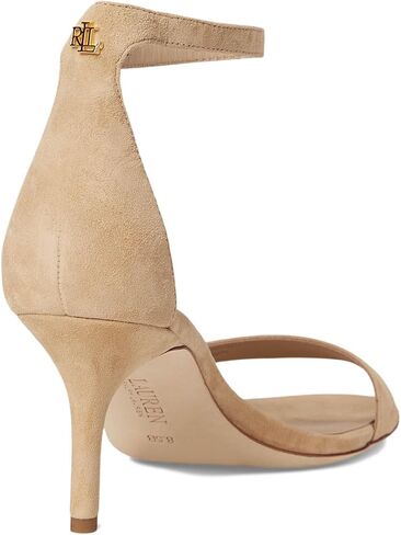 Lauren Ralph Lauren Women's Allie Mid-Heel Suede Sandals Heeled in Saudi Arabia