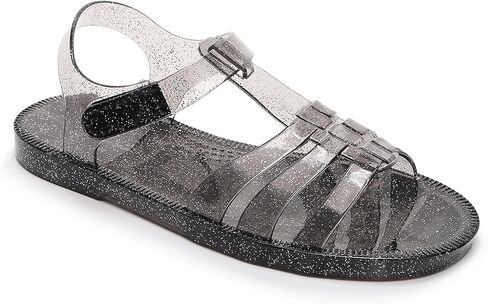 صلى الله عليه وسلم صنادل أحذية جيلي فتيات للجنسين فتى شريحة الرجعية شريحة رجعية واضحة الأطفال النعال المائية in Kuwait