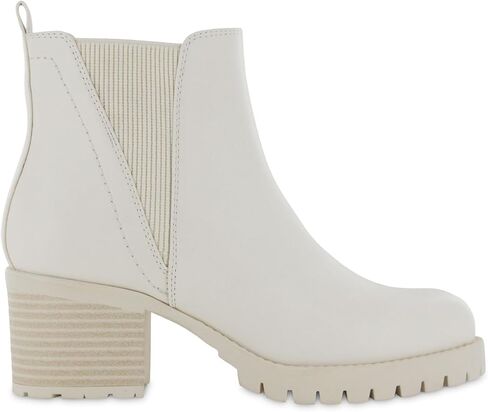 Mia Jody Womens Vegan Leather Boots ، Chelsea Boots in Saudi Arabia