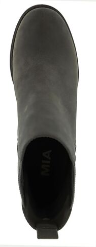 Mia Jody Womens Vegan Leather Boots ، Chelsea Boots in Saudi Arabia