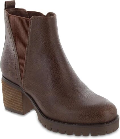Mia Jody Womens Vegan Leather Boots ، Chelsea Boots in Saudi Arabia