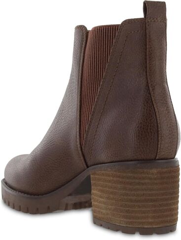 Mia Jody Womens Vegan Leather Boots ، Chelsea Boots in Saudi Arabia