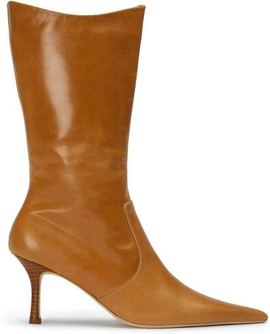 Goiphrri Ankle Boots for Women Dressy Sexy Women's Ankle Booties Side Zipper Pointed Toe Stiletto Boots Wide Calf High Heel Booties Fashion Trendy Short Boot Heels Women in Kuwait