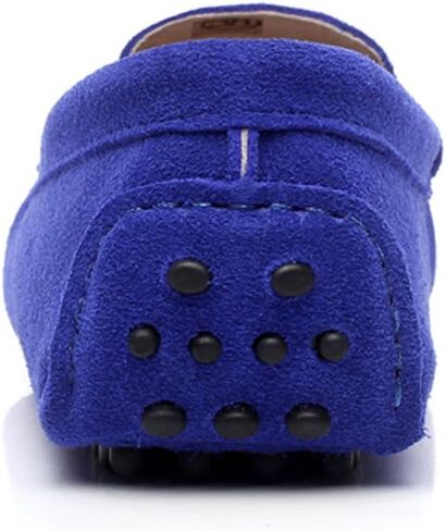 Anufer Women's Classic Suede/Fabric Penny Loafers Comfort Handmade Mocasins in Kuwait