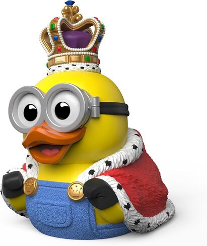 Tubbz First Edition Minions King Bob Collectible Vinyl Rubber Duck Figure - Universal Despicable Me 4 Minions Merchandise - Kids TV والأفلام وألعاب الفيديو in Saudi Arabia