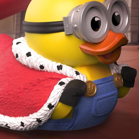 Tubbz First Edition Minions King Bob Collectible Vinyl Rubber Duck Figure - Universal Despicable Me 4 Minions Merchandise - Kids TV والأفلام وألعاب الفيديو in Saudi Arabia