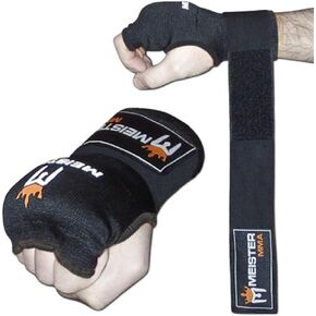 Meister Padded ProWrap Hand Wrap Gloves (Pair)