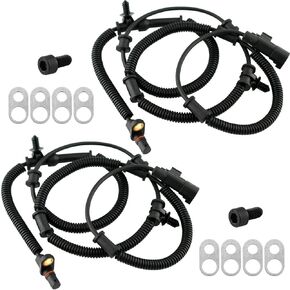 2pcs Rear ABS Wheel Speed Sensor Compatible with 2008-2011 Dodge Grand Caravan, 2009-2011 VW Routan, 2008-2011 Chrysler Town and Country ABS Sensor