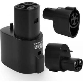 محول شحن J1772 إلى Tesla مع قفل [فحص الأمان] 80 أمبير / 250 فولت تيار متردد - متوافق مع الطراز 3/Y [فقط لأصحاب Tesla] in Kuwait