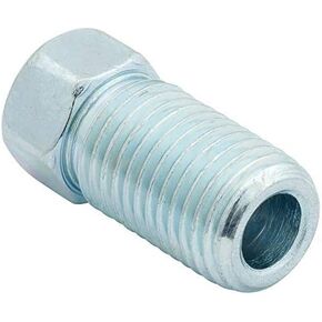 4LIFETIMELINES Steel Tube Nut, Long, 3/16 (3/8-24 Inverted), 10/bag
