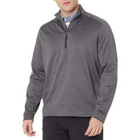 Callaway Men's Midweight Waffle Knit Fleece 1/4 Zip Golf Sweater