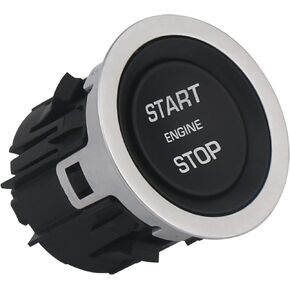 Momentary Push Start Stop Button Switch Compatible with 2013-2020 Range Rover Evoque Sport Discovery Sport Replaces LR094038