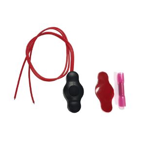 مفتاح زر ضغط مقاوم للماء، مفتاح تشغيل وإيقاف، مفتاح DC12V عالمي مع موصل سريع، شريط 3M لمصابيح مختلفة، مركبات دراجة نارية ATV شاحنة عربة جولف، قارب بيك اب RV أضواء LED