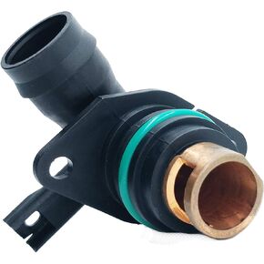 Angle Connector with Heating Element for 2007-2013 BMW 325xi 328xi 525i 528i X3 X5 Z4 E60 E70 E82 E83 E85 N52 3.0L #11618638014 11617561408 11617530271