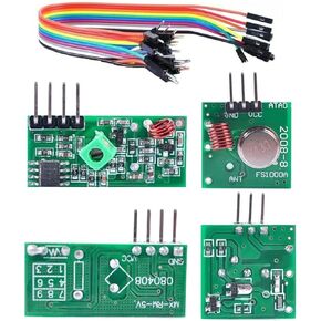 2Pcs 433M Transmitter + Receiver Kit for Remote Control Raspberry Pi Arduino