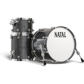 KMA-TJ-BM1 Originals Series Maple Traditional Jazz 3-Piece Shell Pack - Black Metallic