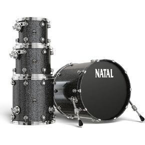 KMA-F20-BM1 Originals Series Maple Fusion 20 4-Piece Shell Pack - Black Metallic