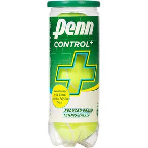 Penn Control Plus Tennis Balls - Youth Felt Green Dot Tennis Balls for Beginners