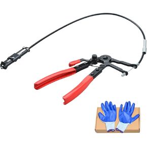 24" Flexible Hose Clamp Plier Wire Long Reach Compatible for Car Truck Fuel Oil Water Pipe Repair Tool in Kuwait