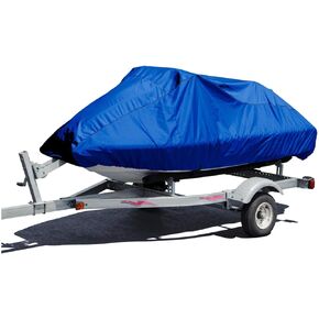 Budge Jet Ski Cover Fits Jet Skis 109" to 120" Long, Blue (BA-53)
