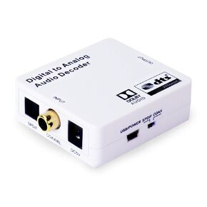 J-Tech Digital Taiwan Made Bi-Directional Audio Decoder SPDIF Toslink Converter Dolby Digital Converter Downmixer Optical Digital Audio to Analog and Analog to Digital Audio Coaxial Dac