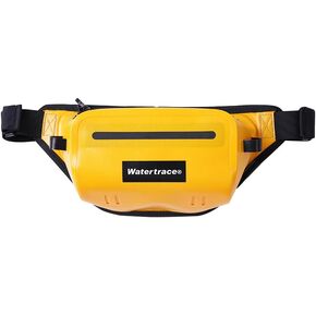 Waterproof Fanny Pack Snorkeling Bag Waist Bag For Canoe Kayaking Rafting Surfing Swimming Boating Storage Pack Paddle Board (Black)